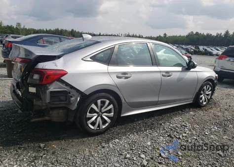 2022 Honda Civic Lx from USA, damaged, VIN 2HGFE2F21NH112701